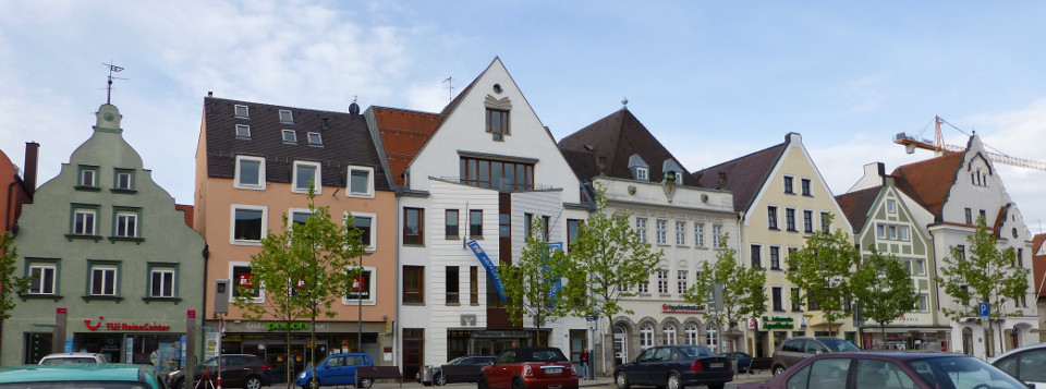 Pfaffenhofen - alte und neuen Fassaden