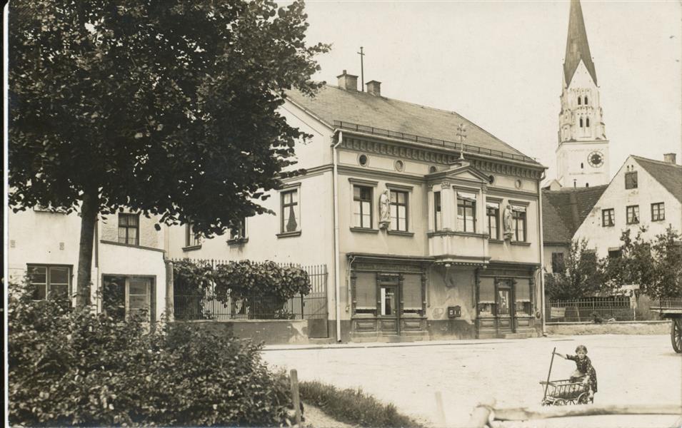 Balthasar-Kraft-Haus im Jahre 1915 (Foto: Stadtarchiv)